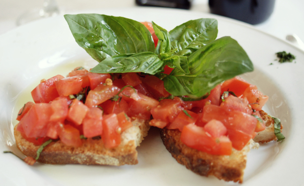 Bruscetta at Serafina Tribeca